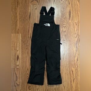 The North Face Kids' Freedom Waterproof Insulated Black Snow Bib
